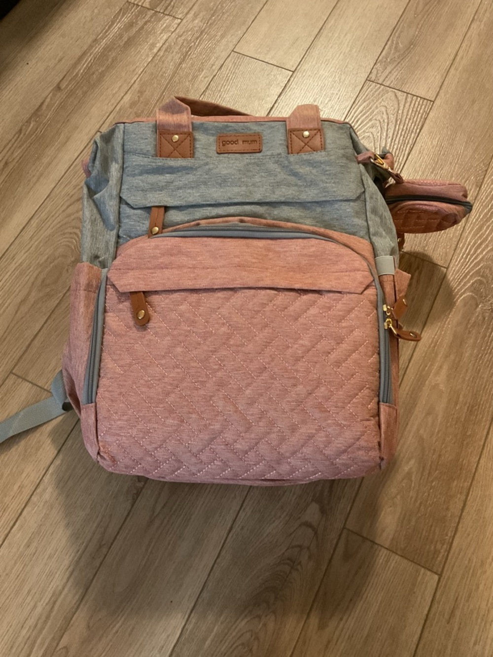 NWOT Good Mum Diaper Bag